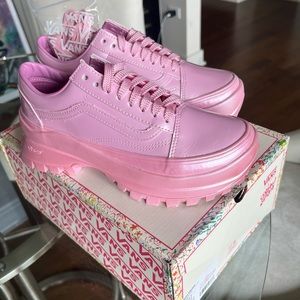 Vans x Collina Strada Old School Pink Vibram Sole